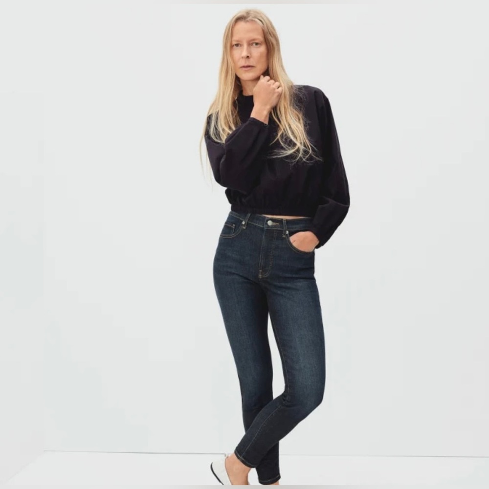 Everlane - Authentic Stretch High Rise Skinny - size 29 ankle